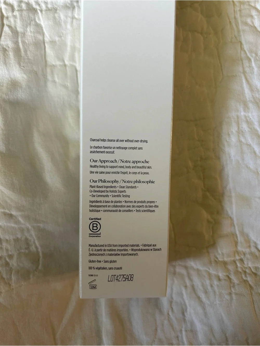 Arbonne GroomWell 3-in-1 Cleanser — White and Black Packaging